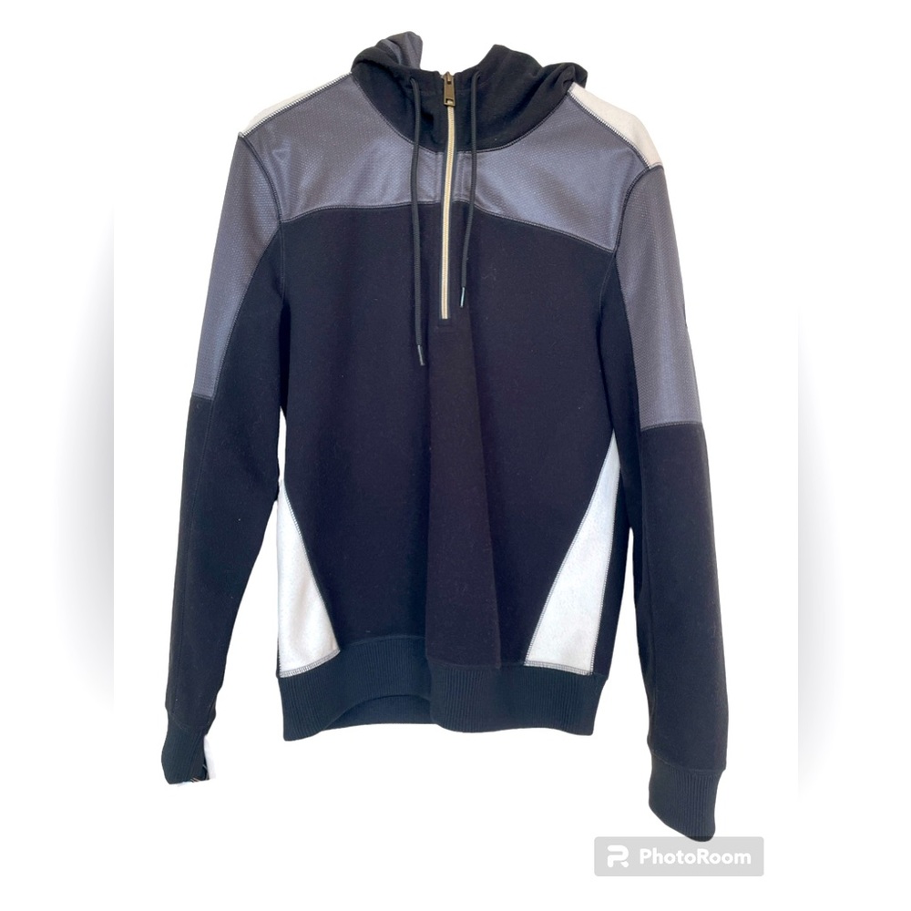 Armani Exchange hooded half-zip sweater for Men